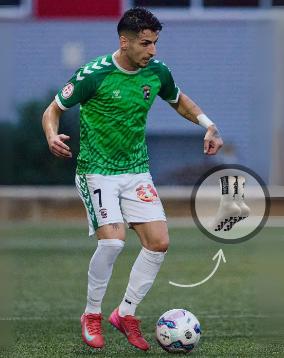 Calcetines fútbol antideslizantes