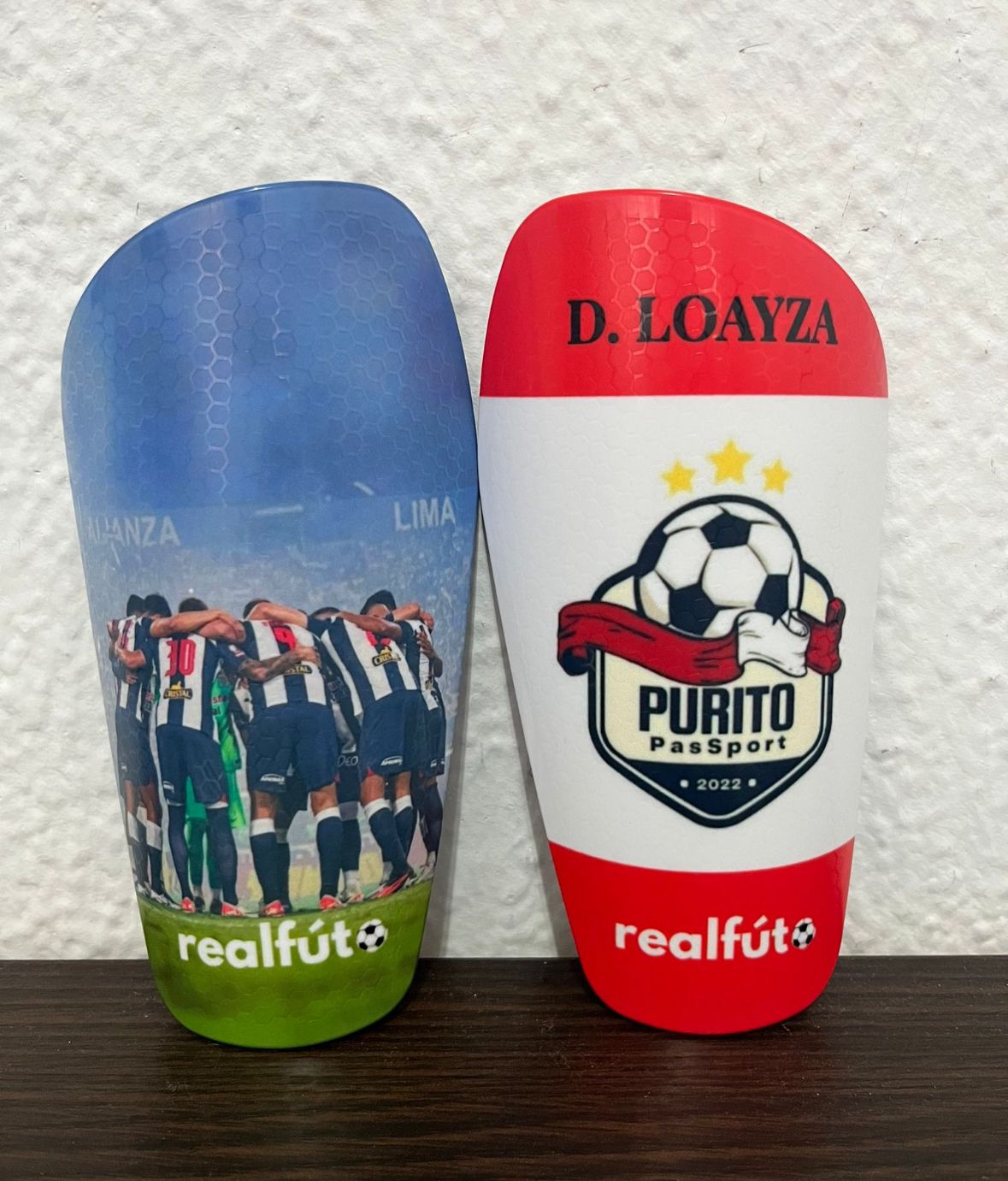 Espinilleras  fútbol personalizadas madrid
