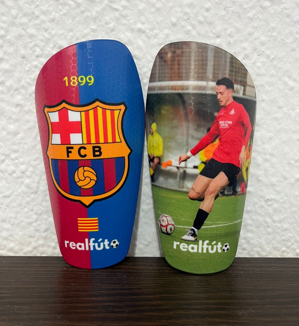 Espinilleras  fútbol personalizadas pedri