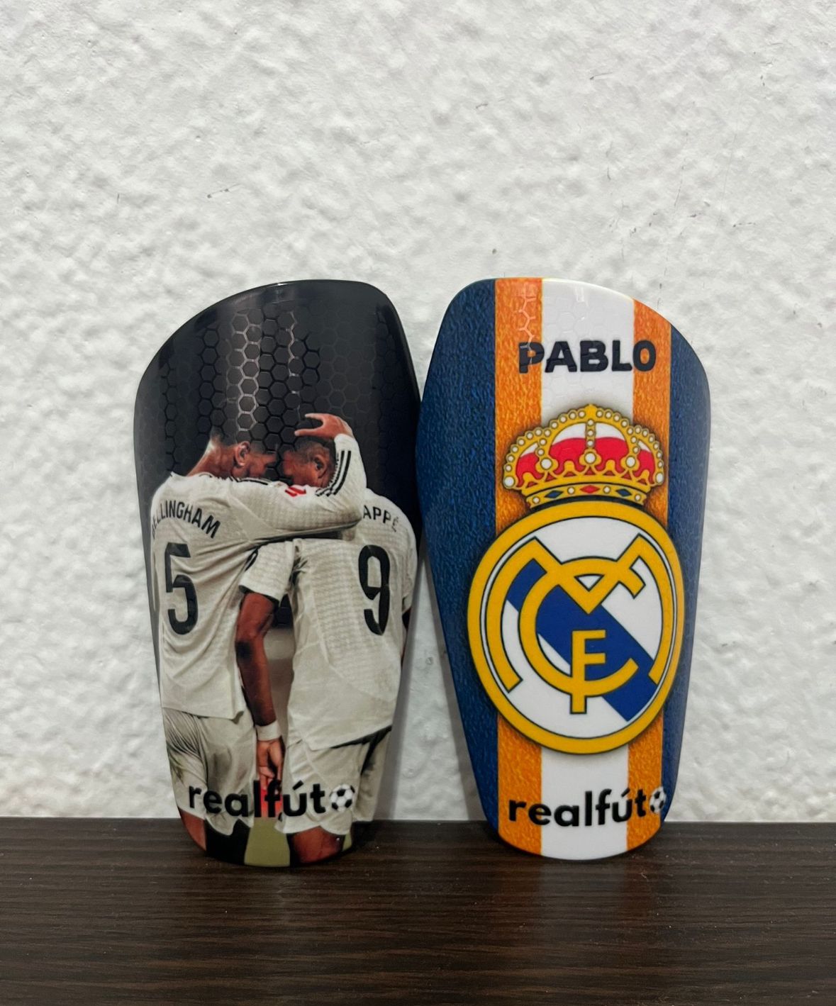 Espinilleras  fútbol personalizadas