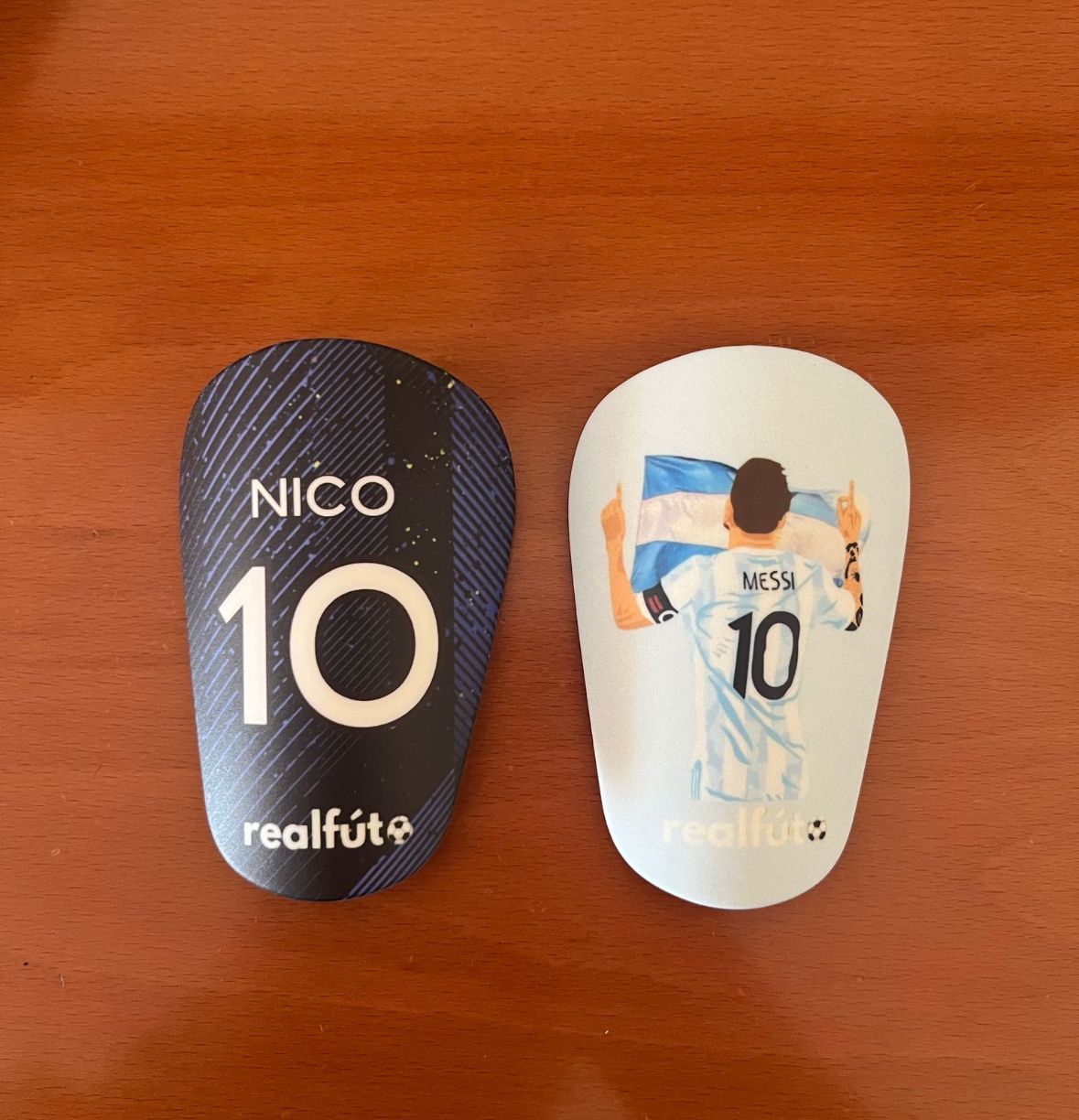 Espinilleras  fútbol personalizadas