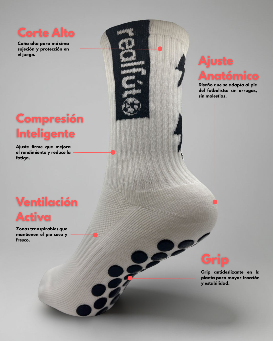 PRO SOCKS | Calcetines con GRIP
